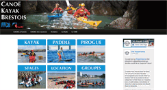 Desktop Screenshot of kayak-brest.com